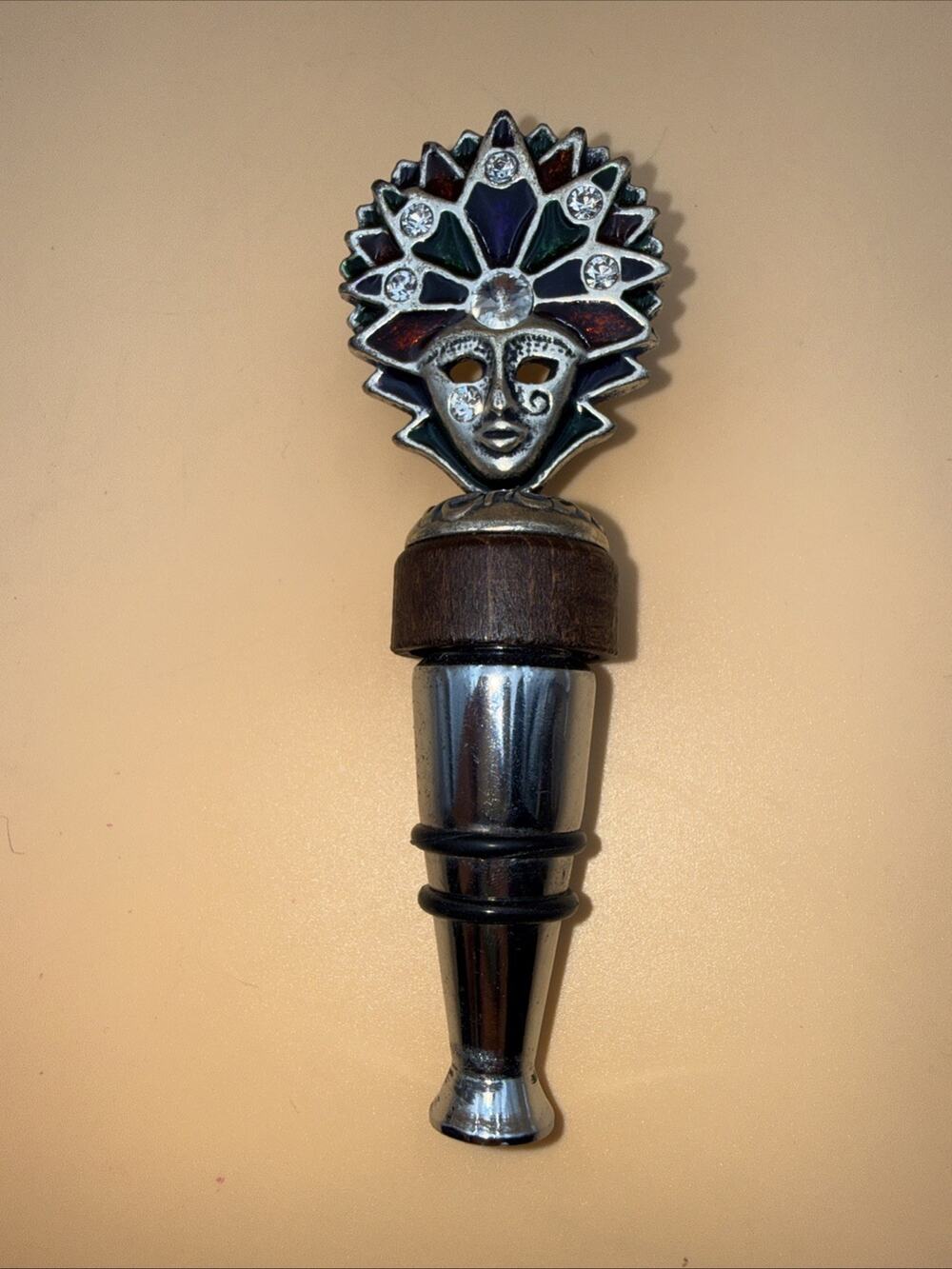 Rare Vintage Unique Ricordo Di Venezia Studio Wine/Bottle Stopper